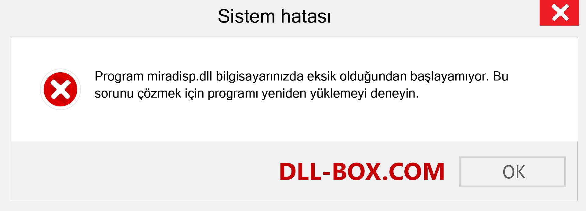 miradisp.dll dosyası eksik mi? Windows 7, 8, 10 için İndirin - Windows'ta miradisp dll Eksik Hatasını Düzeltin, fotoğraflar, resimler